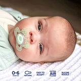Difrax Pacifier Natural Бебешка Залъгалка 0-6 М. - Bamboo --- BebeMama