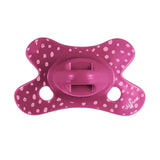 Difrax Pacifier Natural Бебешка Залъгалка 0-6 М. - Dahlia Dots --- BebeMama