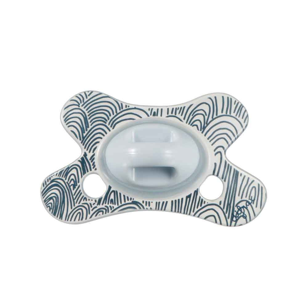 Difrax Pacifier Natural Бебешка Залъгалка 0-6 М. - Waterfall --- BebeMama