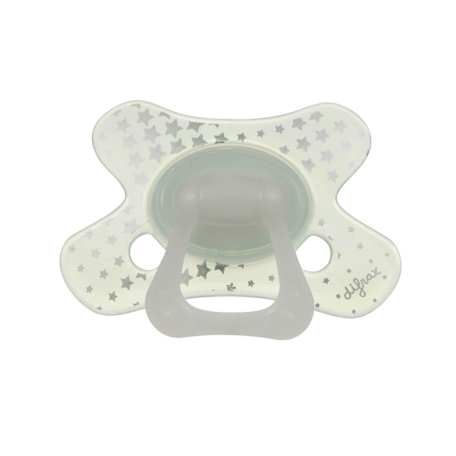 Difrax Pacifier Natural Залъгалка 12+ М - Glow In The Dark --- BebeMama