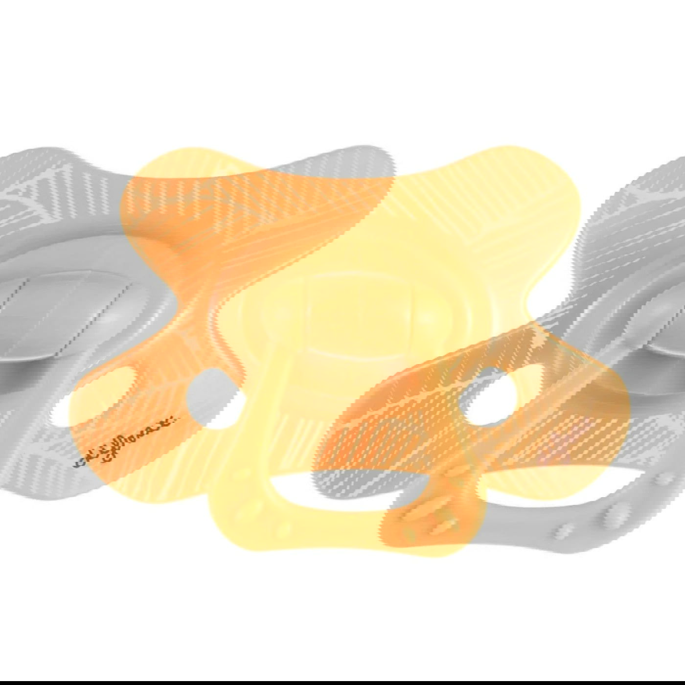 Difrax Pacifier Natural Бебешка Залъгалка 12+ М. - Apricot Veins --- BebeMama