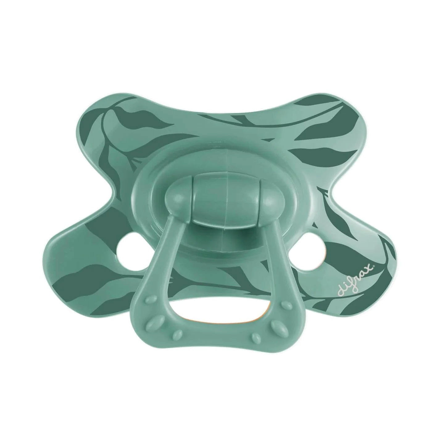 Difrax Pacifier Natural Бебешка Залъгалка 12+ М. - Sage Leafs --- BebeMama