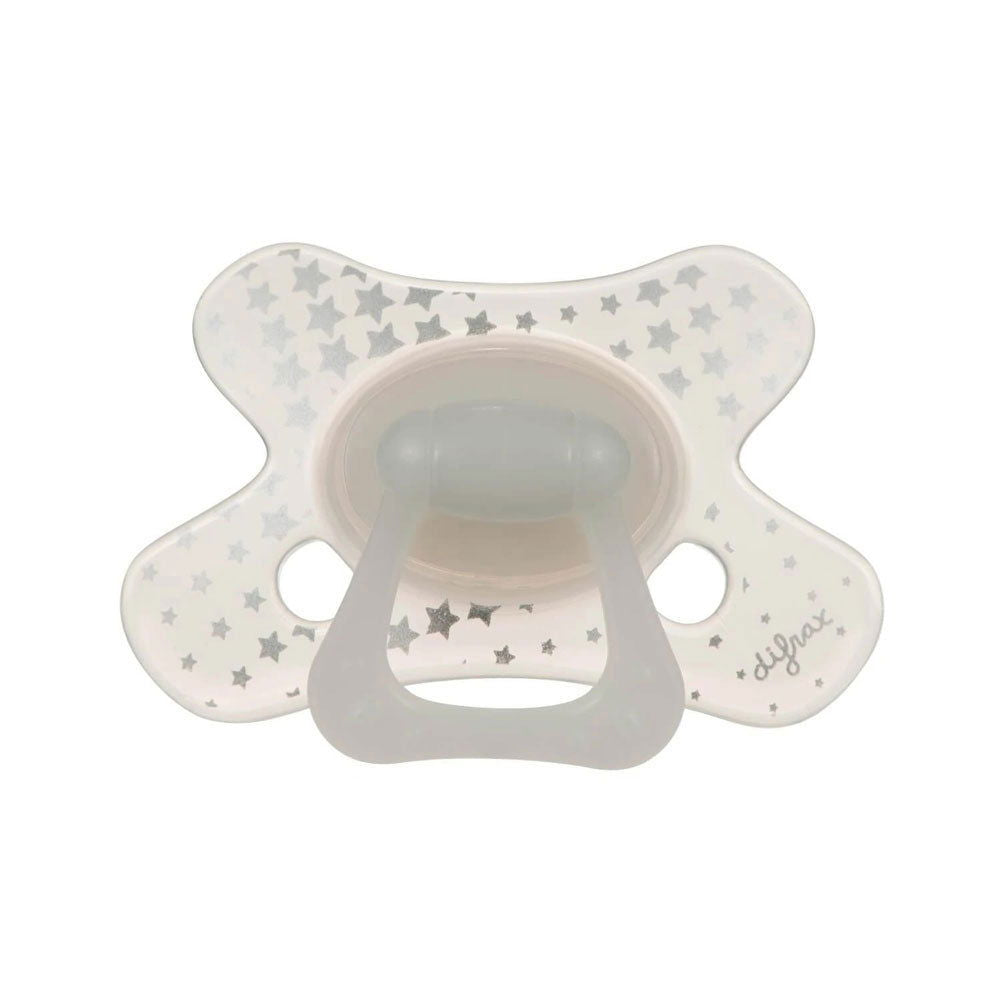 Difrax Pacifier Natural Залъгалка 6+ М - Glow In The Dark --- BebeMama