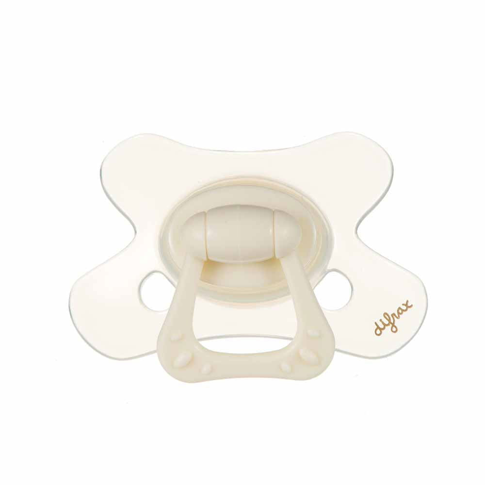 Difrax Pacifier Natural Special Editon Cotton Candy Залъгалка 12+ М - Vanilla --- BebeMama