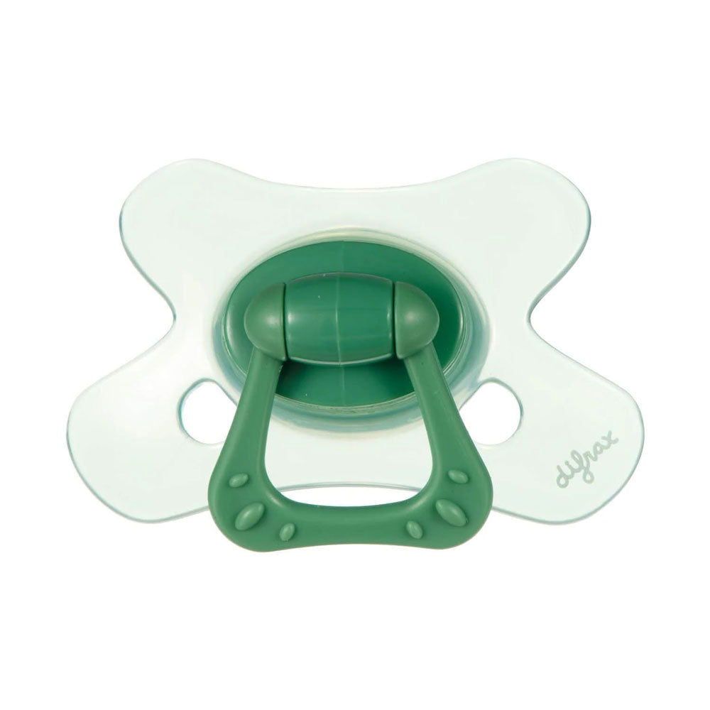 Difrax Pacifier Natural Special Editon Cotton Candy Залъгалка 20+ М - Olive --- BebeMama