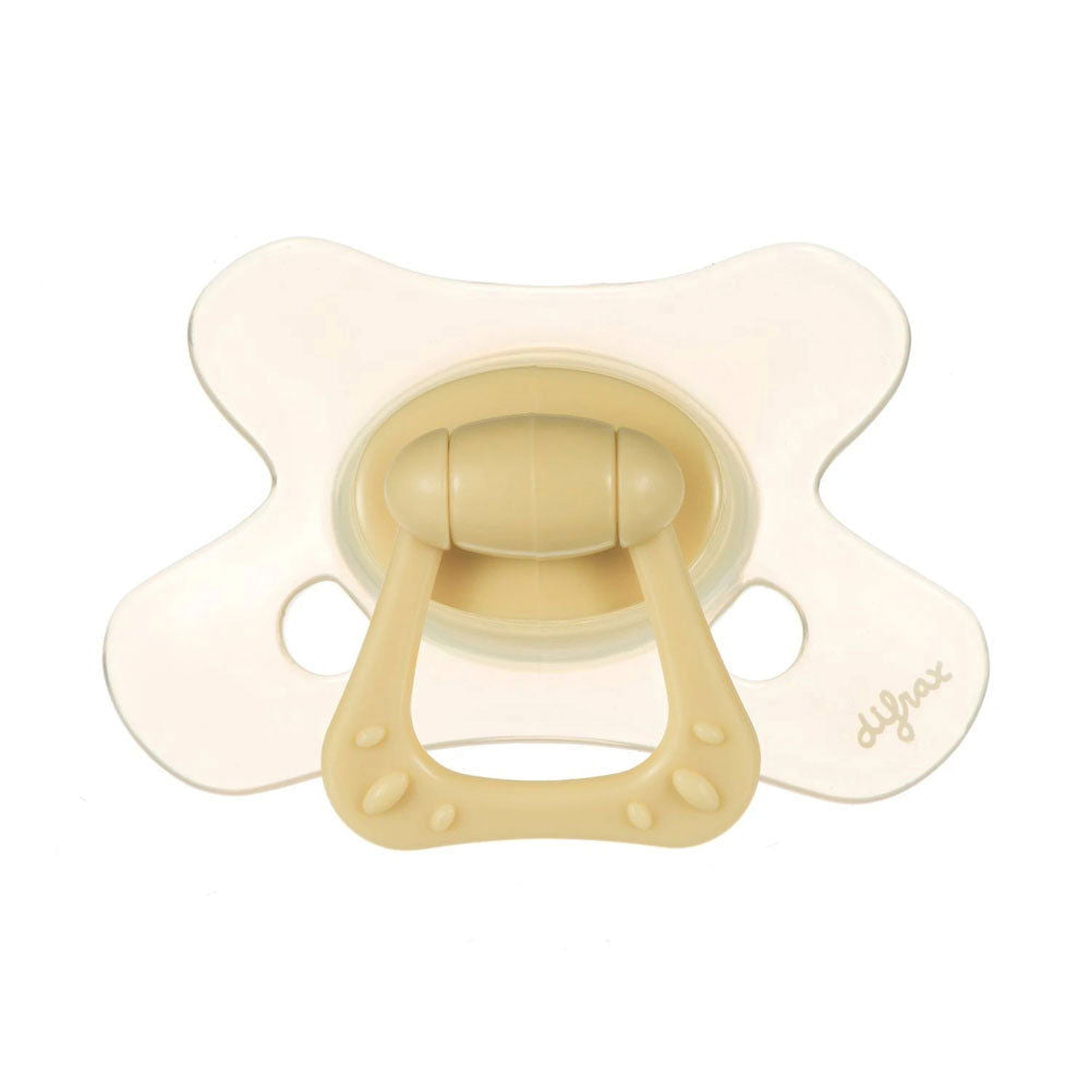 Difrax Pacifier Natural Special Editon Cotton Candy Залъгалка 20+ М - Peach --- BebeMama