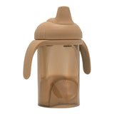 Difrax Sippy Cup Неразливаща Се Чаша С Мек Накрайник 6М+ 250 Мл - Caramel --- BebeMama