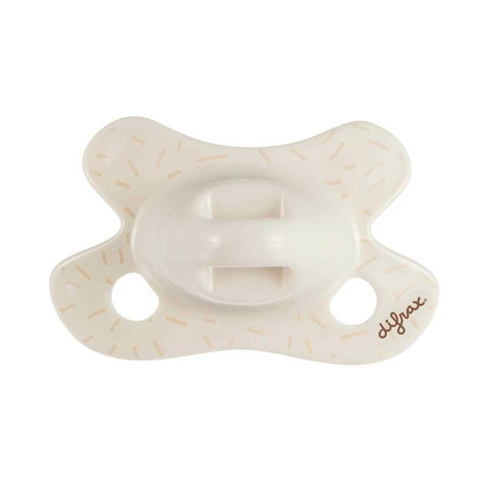 Difrax Soother Natural Newborn Залъгалка За Новородено - Popcorn Sprinkles --- BebeMama