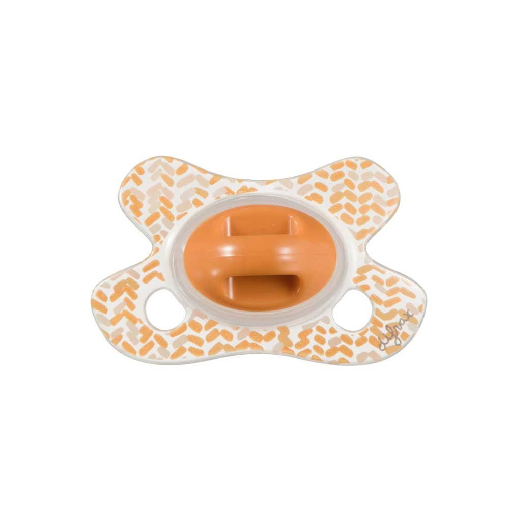Difrax Soother Natural Newborn Залъгалка За Новородено - Sunrise --- BebeMama