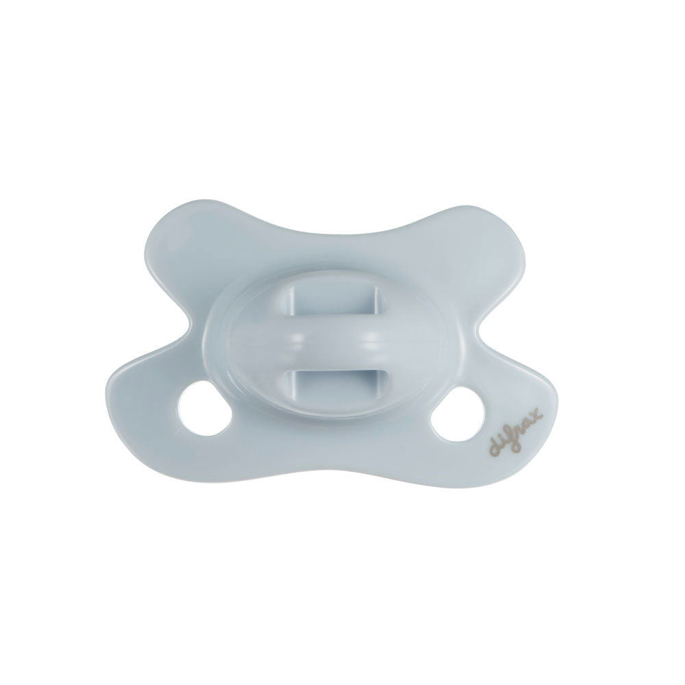 Difrax The Pure Newborn Dental Pacifier Ортодонтична Залъгалка За Новородено 0-2 М - Ice --- BebeMama