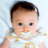 Difrax The Pure Newborn Dental Pacifier Ортодонтична Залъгалка За Новородено 0-2 М - Pistachio --- BebeMama