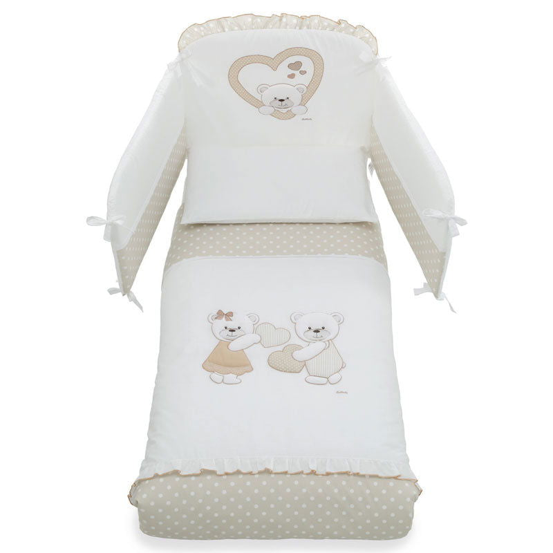 Dolci Coccole Спален Комплект Pony 4Ч. Choco --- BebeMama