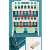 Комбинирана Детска Етажерка За Книги И Играчки Зелена Feelkids