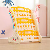 Комбинирана Детска Етажерка За Книги И Играчки Жълта Feelkids