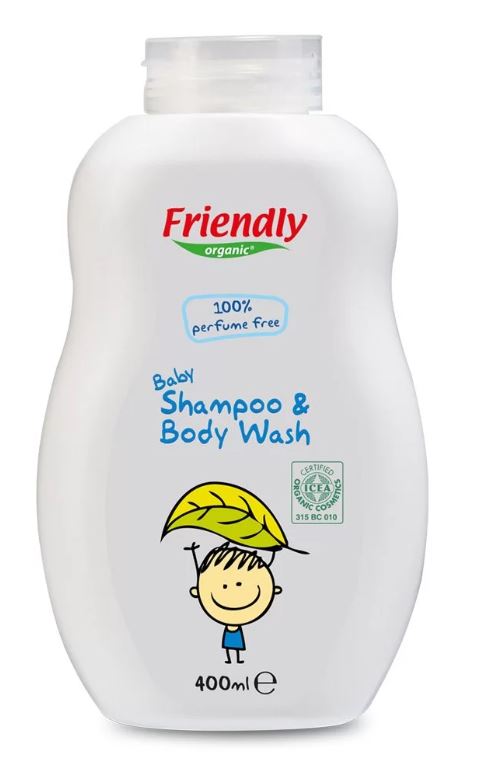 Бебешки Шампоан С Органичен Овес, 400мл Friendly Organic