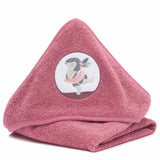 Fillikid Хавлиена Кърпа С Качулка (100% Памук) 75X75 См - Bunny Berry --- BebeMama