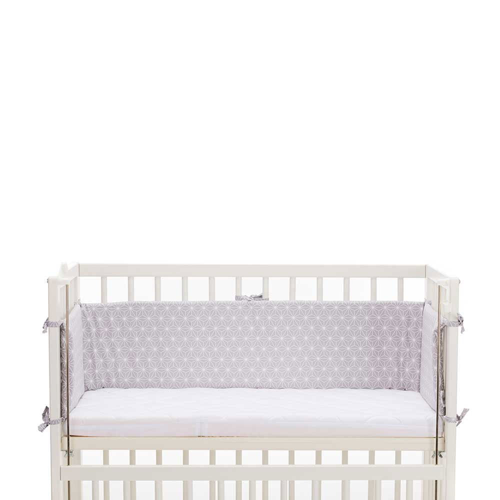 Fillikid Cocon Luxe Спален Комплект 4 Части - Cube Grey --- BebeMama