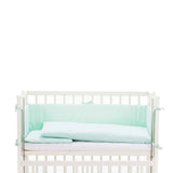 Fillikid Cocon Luxe Спален Комплект 4 Части - Mint Triangle --- BebeMama