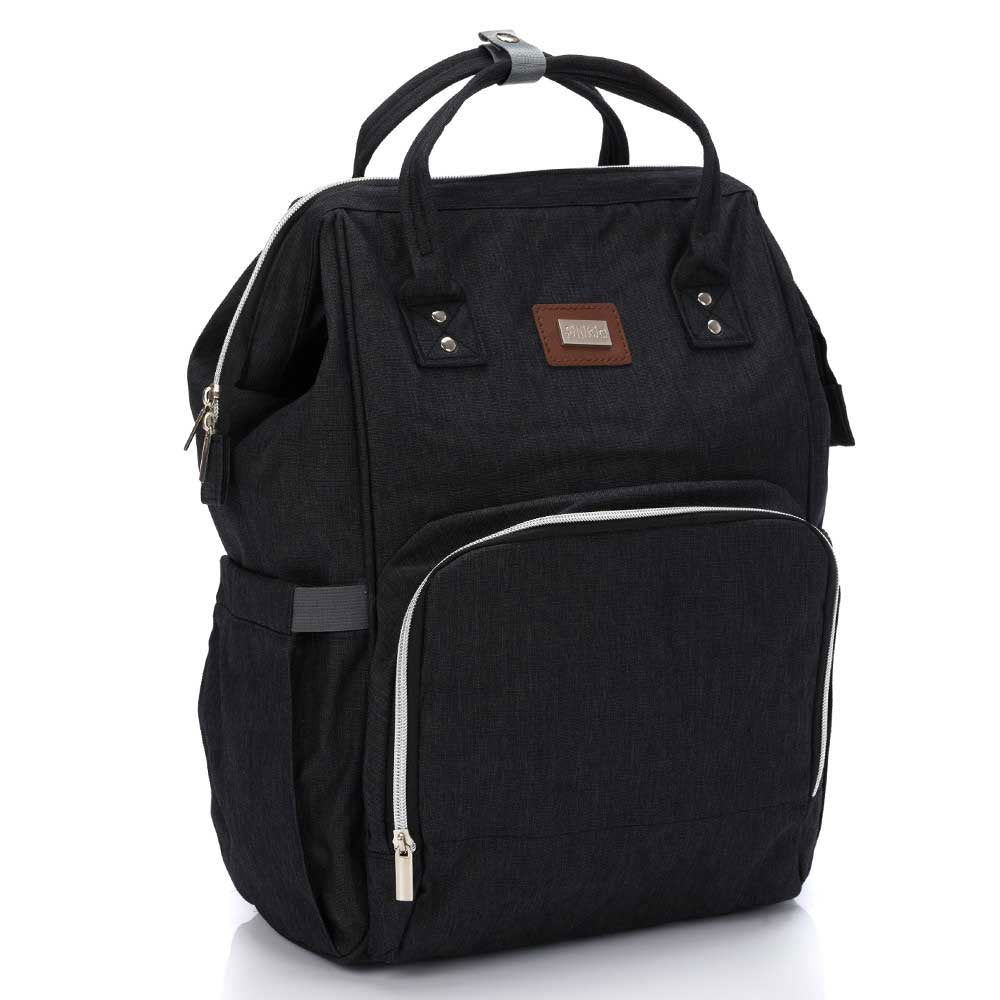 Fillikid Diaper Bag Paris Раница За Детска Количка - Черен Melange --- BebeMama
