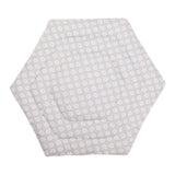 Fillikid Меко Килимче За Сгъваема Кошара За Игра (Ø 124 См) Jersey - Circles Warm Grey --- BebeMama