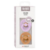 Биберони Colour Violet Sky/Pumpkin 0-6 М.2Бр - Залъгалки - Bibs - BebeMama