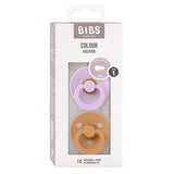 Биберони Colour Violet Sky/Pumpkin 0-6 М.2Бр - Залъгалки - Bibs - BebeMama