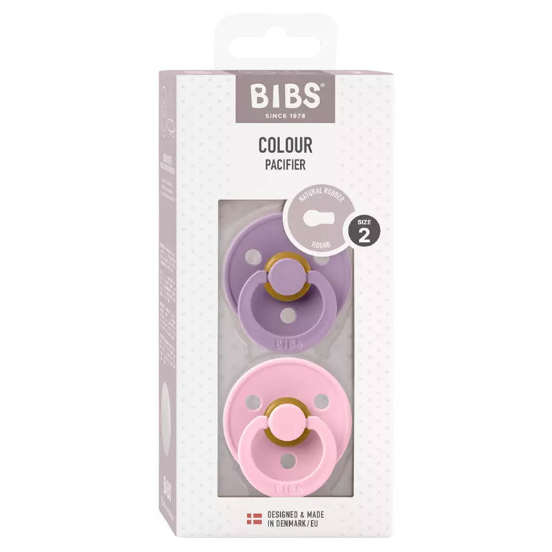 Биберони Colour Lavender/Baby Pink 6-18 М.2Бр - Залъгалки - Bibs - BebeMama