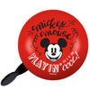 Ретро Звънец Mickey Червен Vintage