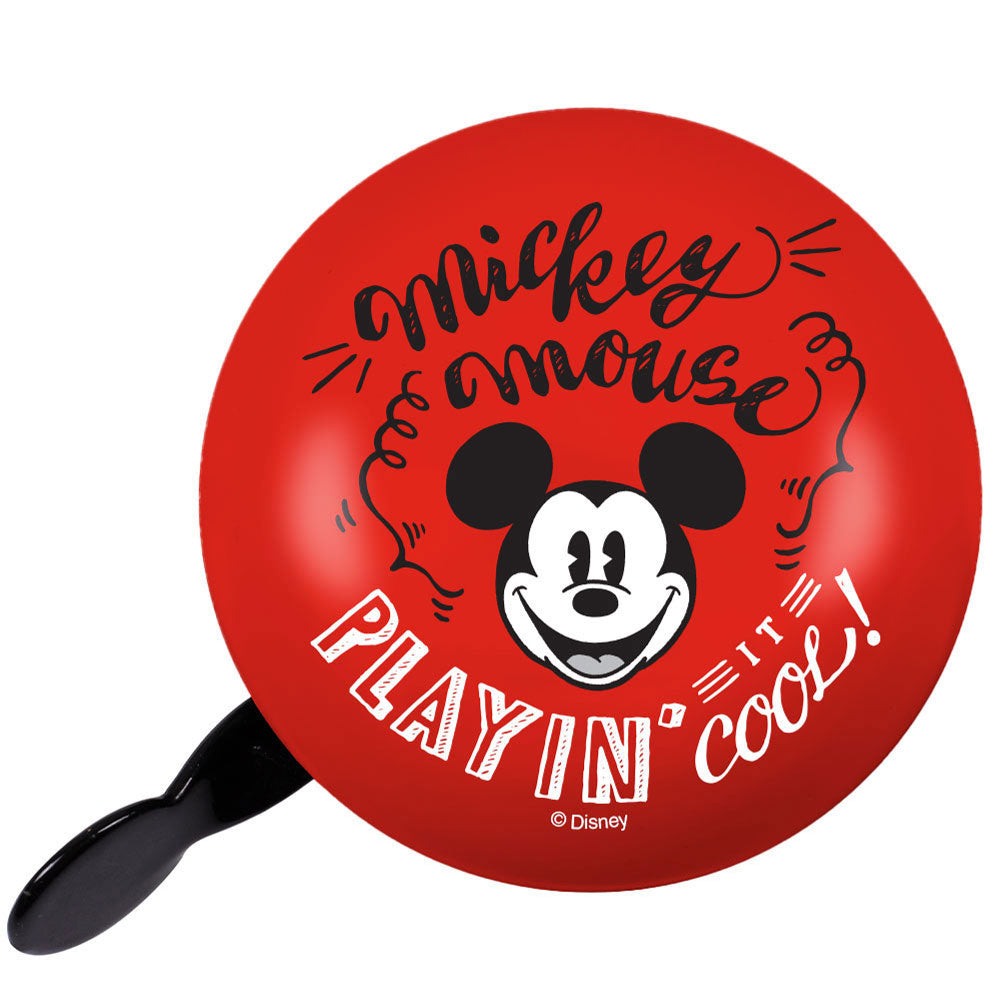 Ретро Звънец Mickey Червен Vintage