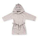 H996 Халат Hipo Сив 1-2Y 92Cm - Халати - Bebetto - BebeMama
