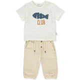 K4398 К-Кт 2 Ч Sailboats 24 Бежов 18-24M 92Cm - Комплекти - Bebetto - BebeMama