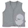 Vestă în carouri T3640, model Duck, 6-9M/74Cm