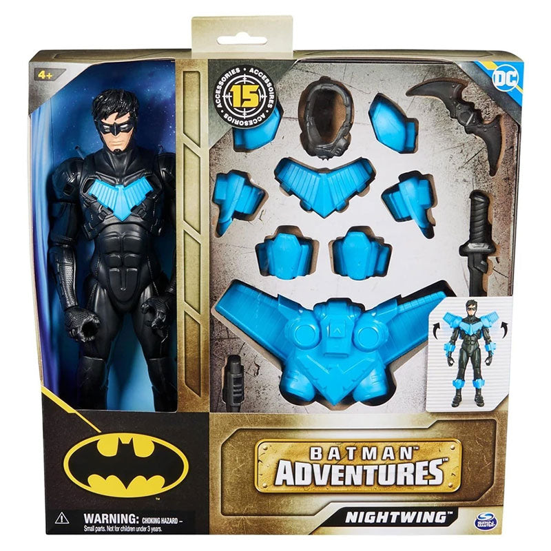 Figurină de 12 inci cu 15 accesorii Nightwing
