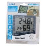 Термометър С Диг.Часовник И Хигрометър Grundig