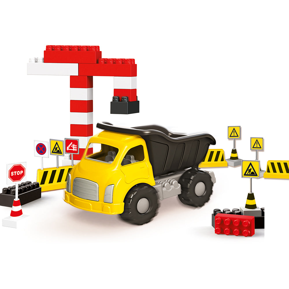6045 Camion cu set de construcție și accesorii 40H. Dolu