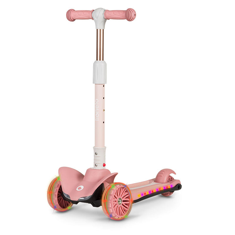 Trotinetă pentru copii Lionelo Timmy Pink Rose 