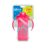 Tc01201-Cană internațională cu pai 300ml, 12 luni+, roz