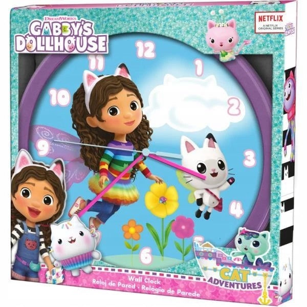 Gabby`S Dollhouse Стенен Часовник