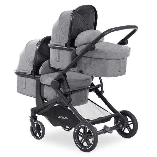 Количка Atlantic Twin Melange Grey