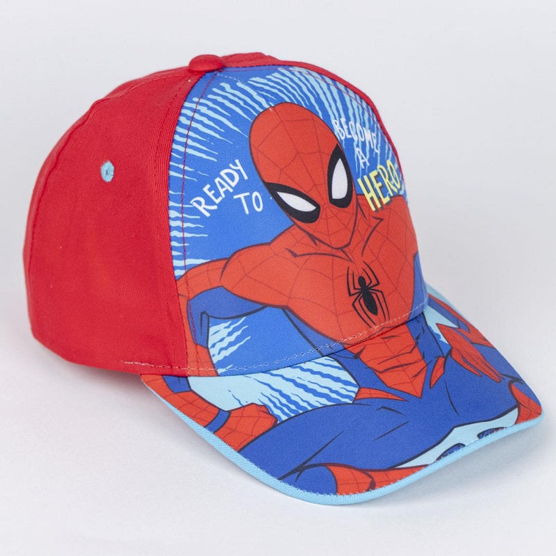 Шапка С Козирка Spiderman Червен