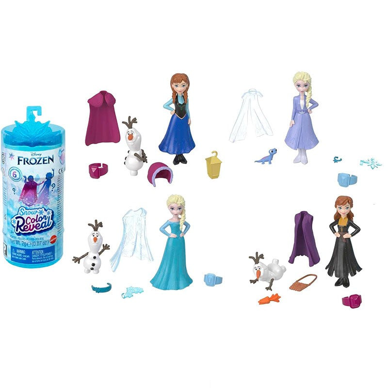 Disney Frozen Кукла Изненада Snow Color Reveal
