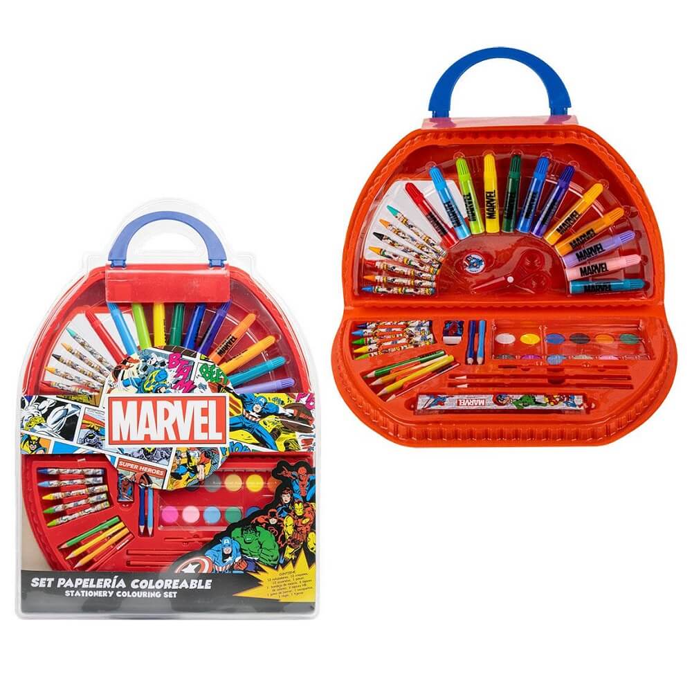 Комплект За Оцветяване 50Pieza Marvel