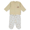 F1333 Пижама Organic Bee Hunters 1-3M/62Cm