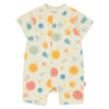K4396 Гащеризон Cosmic Space Екрю 6-9M 74Cm - Гащеризони - Bebetto - BebeMama