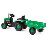 8053 Tractor cu pedale și remorcă Dolu Green