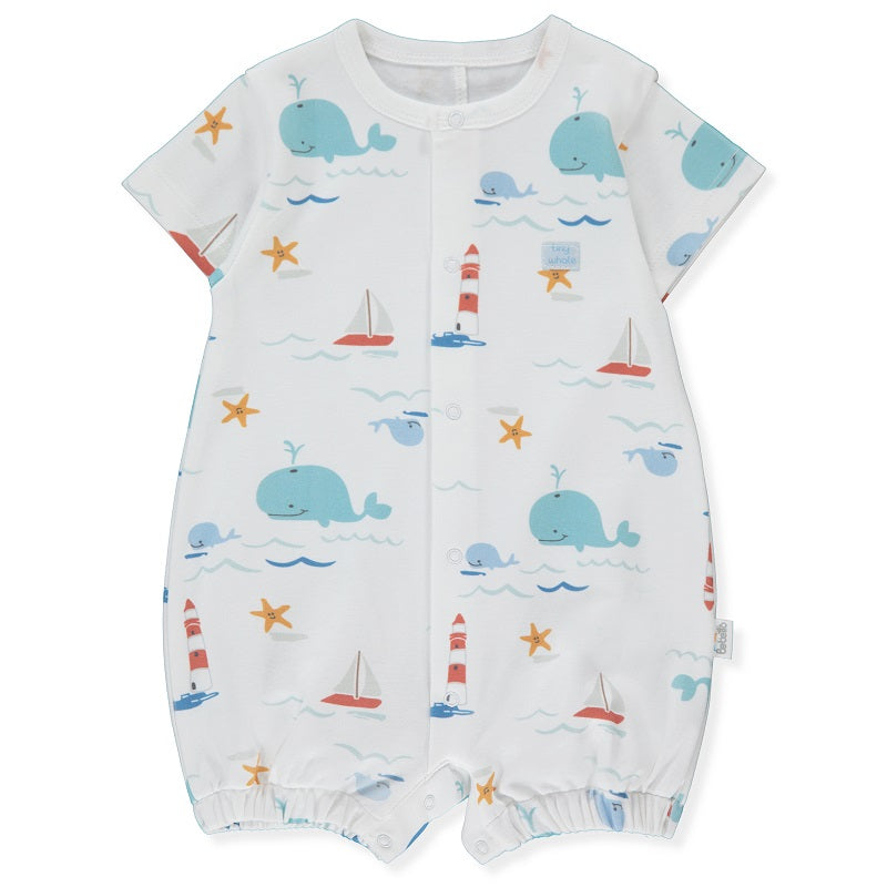 K4303 Гащеризон Tiny Whale Екрю 12-18M 86Cm - Гащеризони - Bebetto - BebeMama