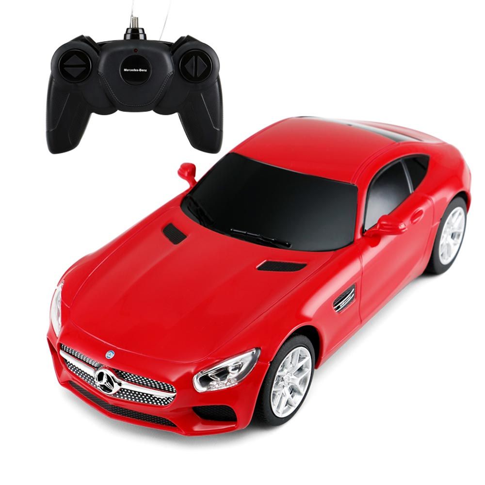 Кола Rc Mercedes Amg Gt 1:24 Червен