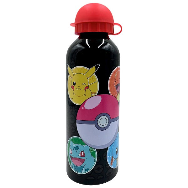 Pokemon Алуминиева Бутилка 500 Мл Червен
