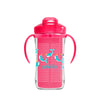 Tc01201-Cană internațională cu pai 300ml, 12 luni+, roz