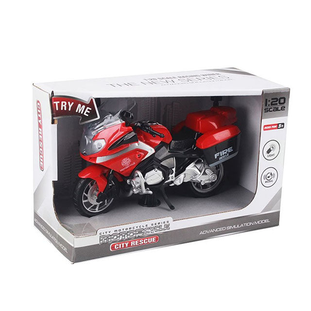 Мотор Със Звук И Светлини - Професии За Малки И Големи - Raya Toys - BebeMama